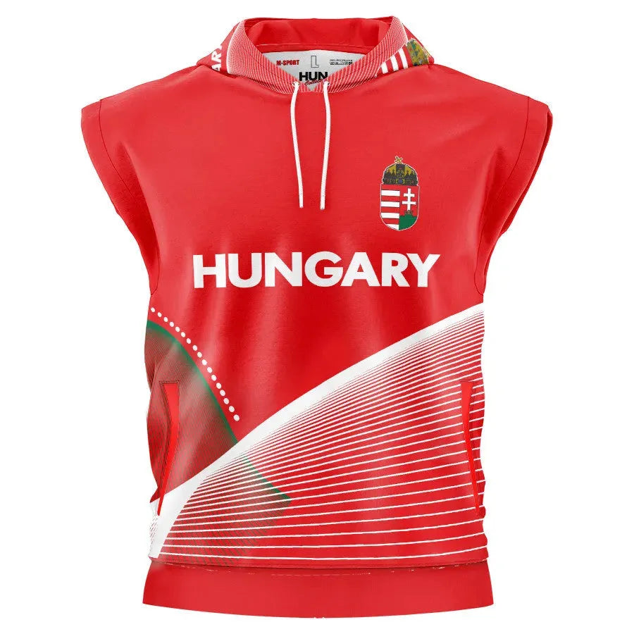 Msport Hungary szurkolói kapucnis Mellény