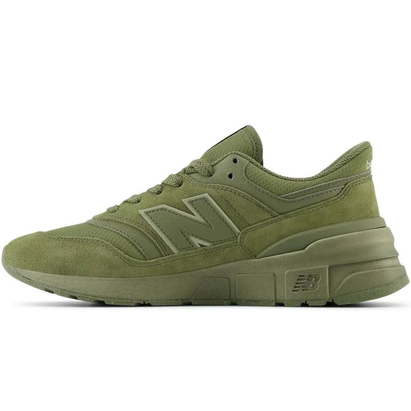 New Balance 997 Men's Suede Sneakers, zöld férfi utcai cipő U997RMF