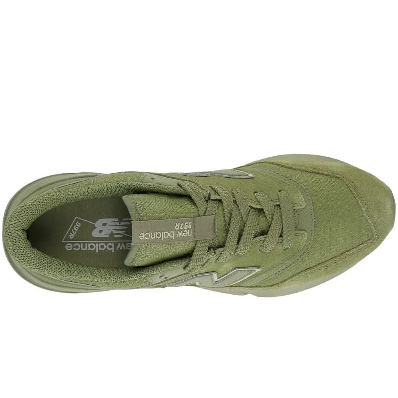 New Balance 997 Men's Suede Sneakers, zöld férfi utcai cipő U997RMF