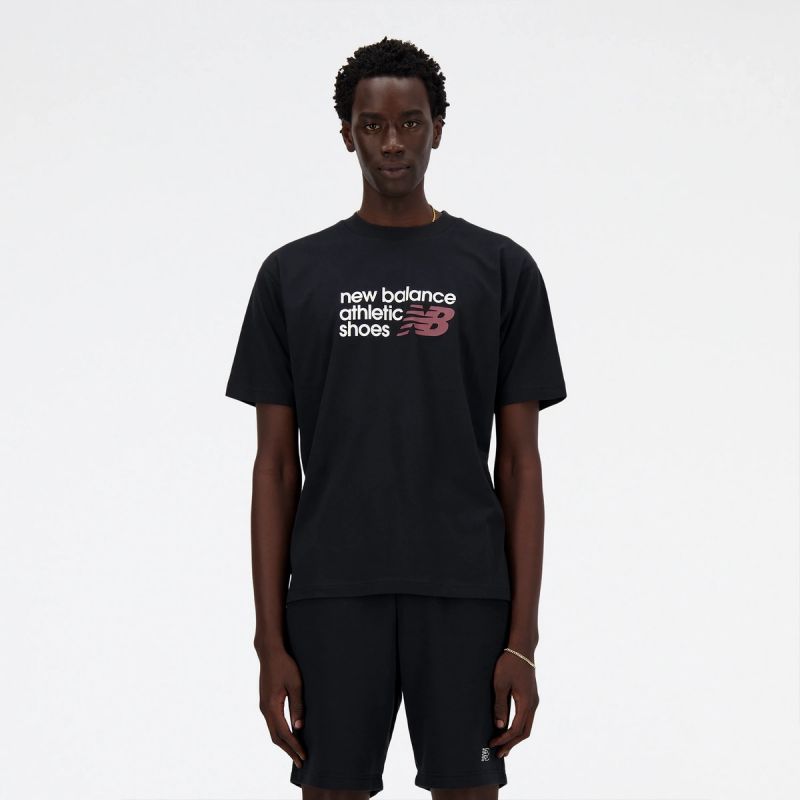 New Balance S/s Brand T-Sh T-shirt férfi MT41524BK