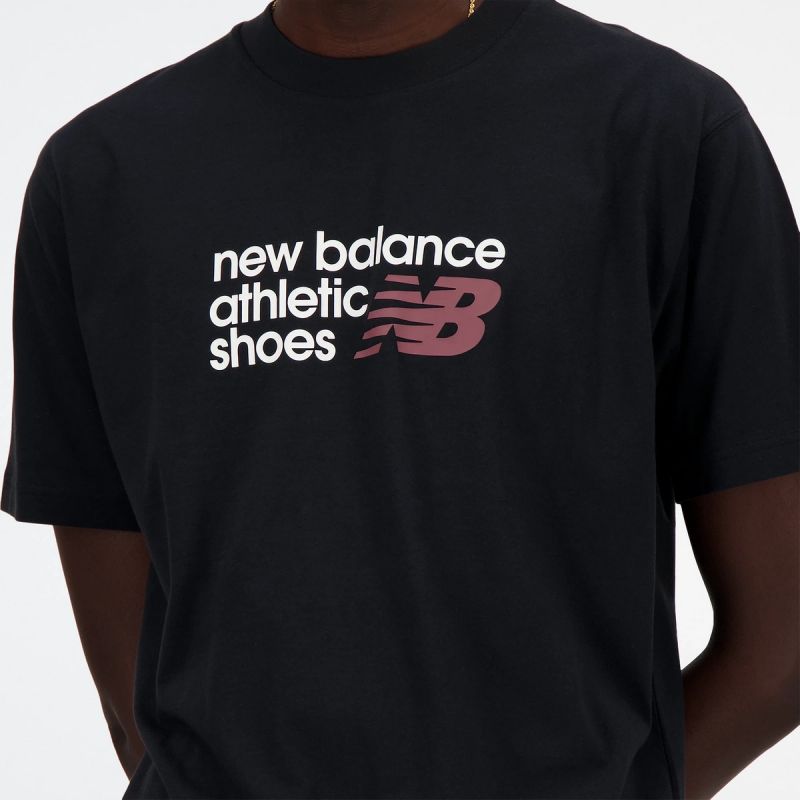 New Balance S/s Brand T-Sh T-shirt férfi MT41524BK