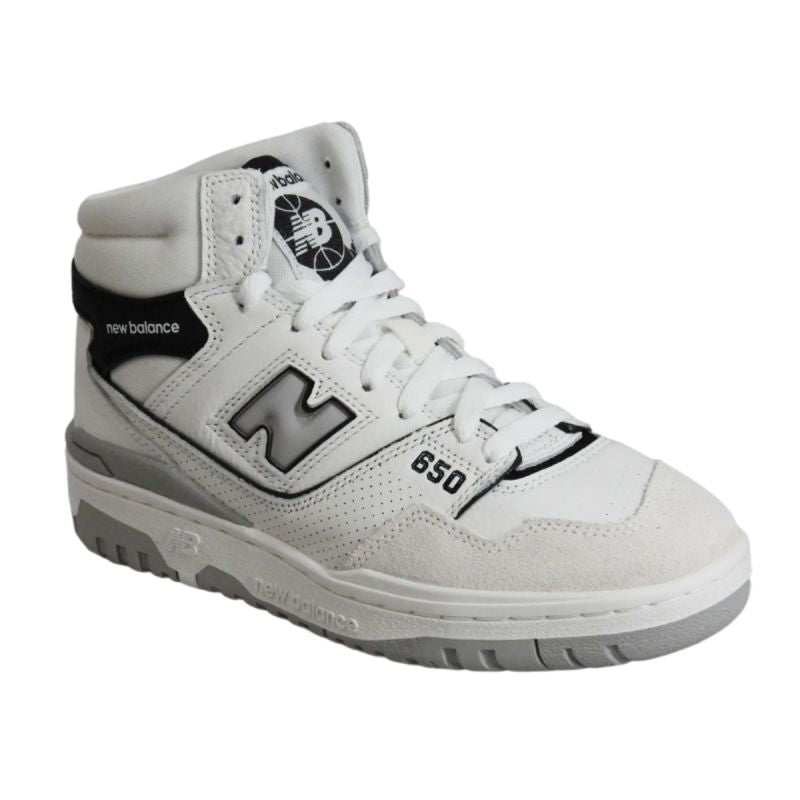 New Balance Sneakers women's white sports - fehér női utcai cipő BB650RWH