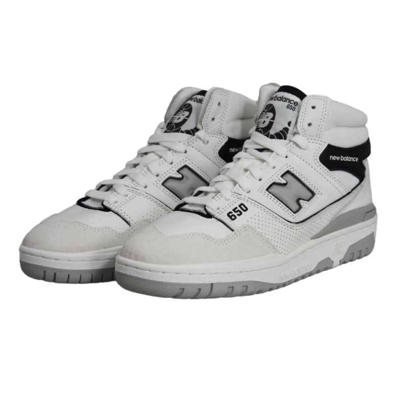 New Balance Sneakers women's white sports - fehér női utcai cipő BB650RWH