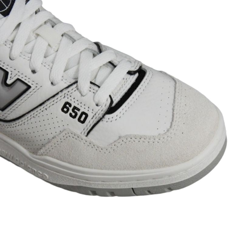New Balance Sneakers women's white sports - fehér női utcai cipő BB650RWH