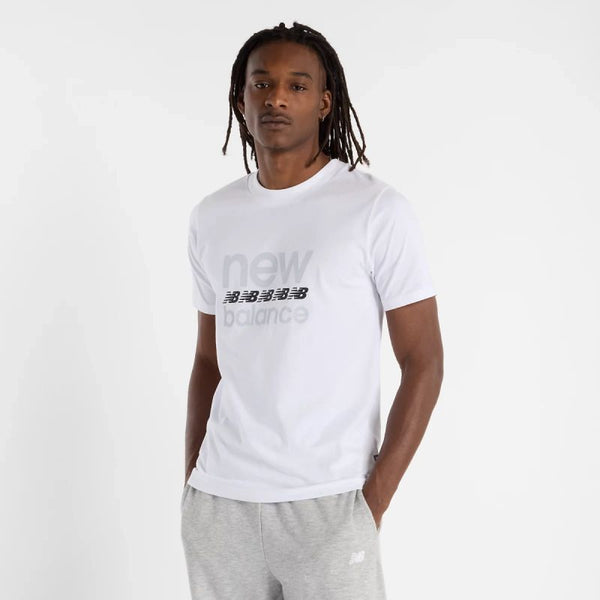 New Balance Sport Graphic T-Shirt M Mt51940wt - Sportmania.hu