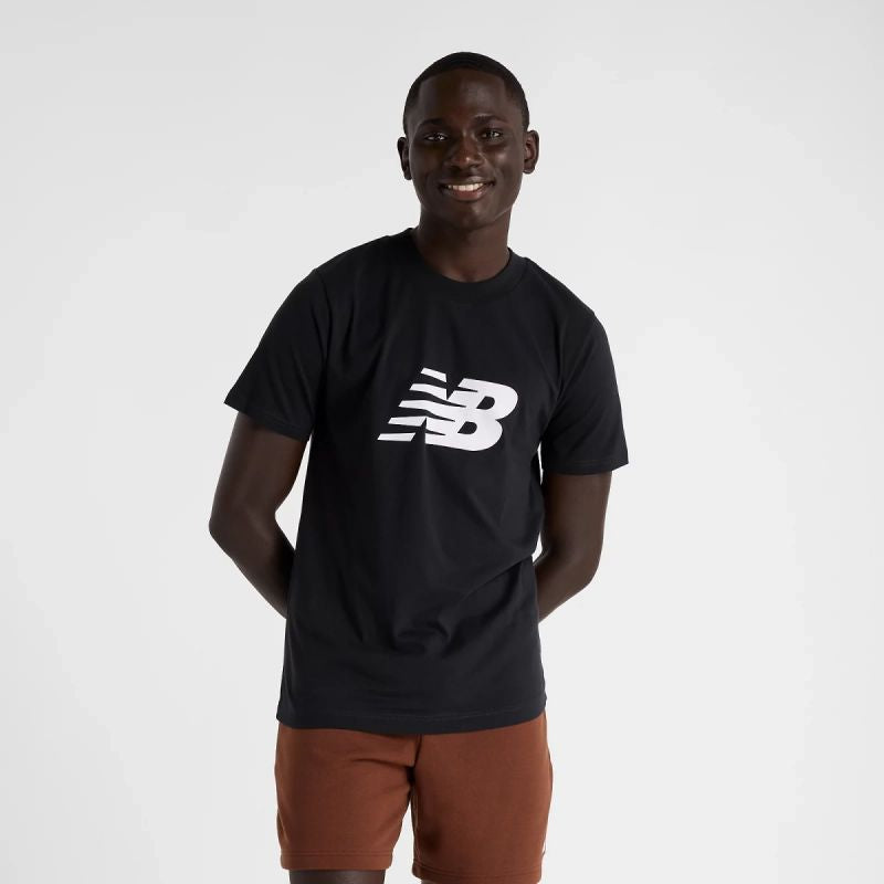 New Balance Sport Jersey Logo M Mt43906bk Póló - Sportmania.hu