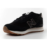 New Balance women’s 515 suede leather sneakers cipő, fekete