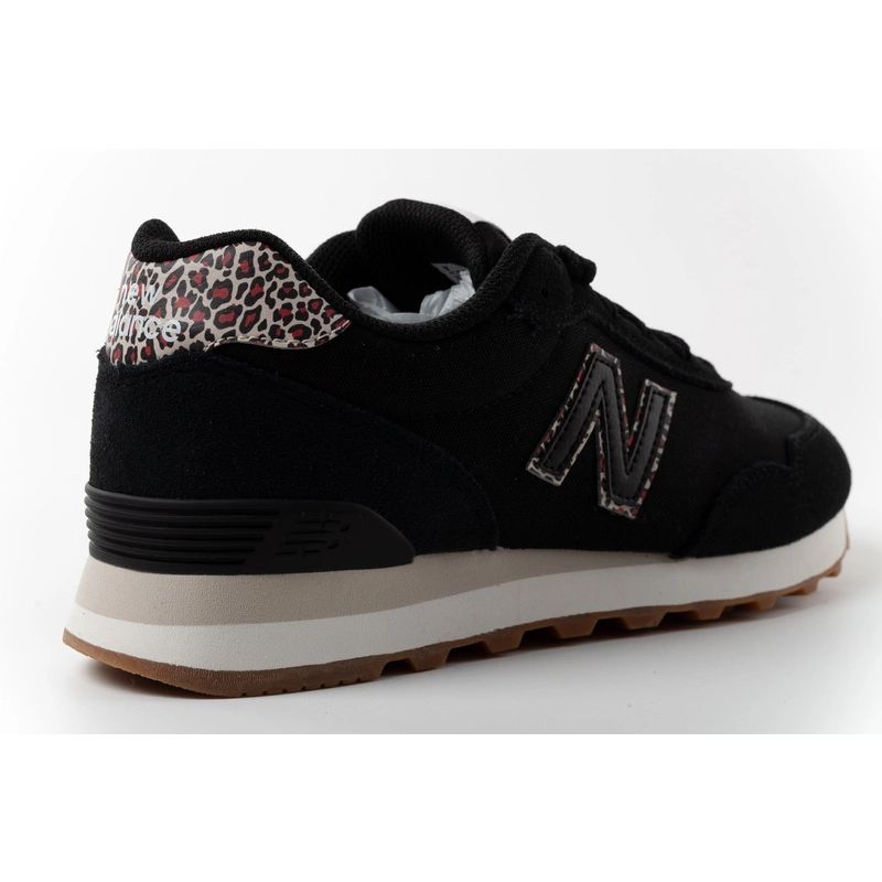 New Balance women’s 515 suede leather sneakers cipő, fekete