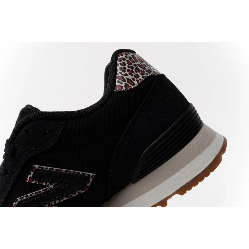 New Balance women’s 515 suede leather sneakers cipő, fekete