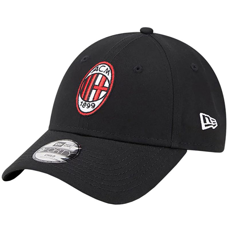 New Era 9FORTY Kids Core AC Milan Cap Black youth baseball sapka 60363584