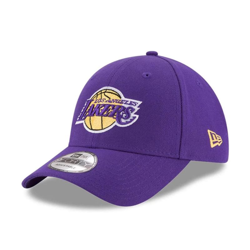 New Era 9FORTY Youth LA Los Angeles Lakers The League Purple Cap - child baseball sapka 11405635
