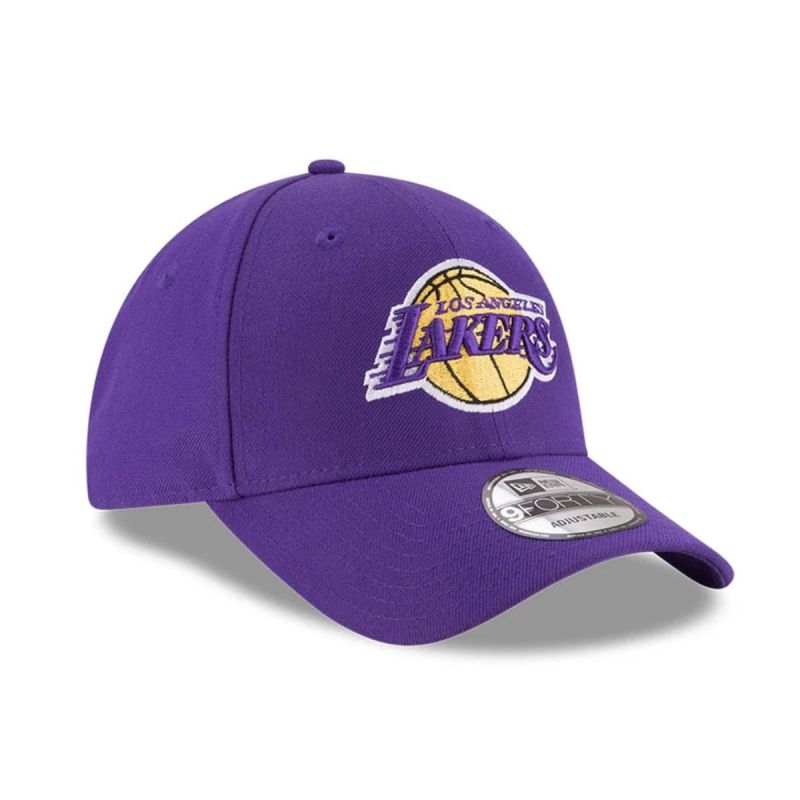 New Era 9FORTY Youth LA Los Angeles Lakers The League Purple Cap - child baseball sapka 11405635
