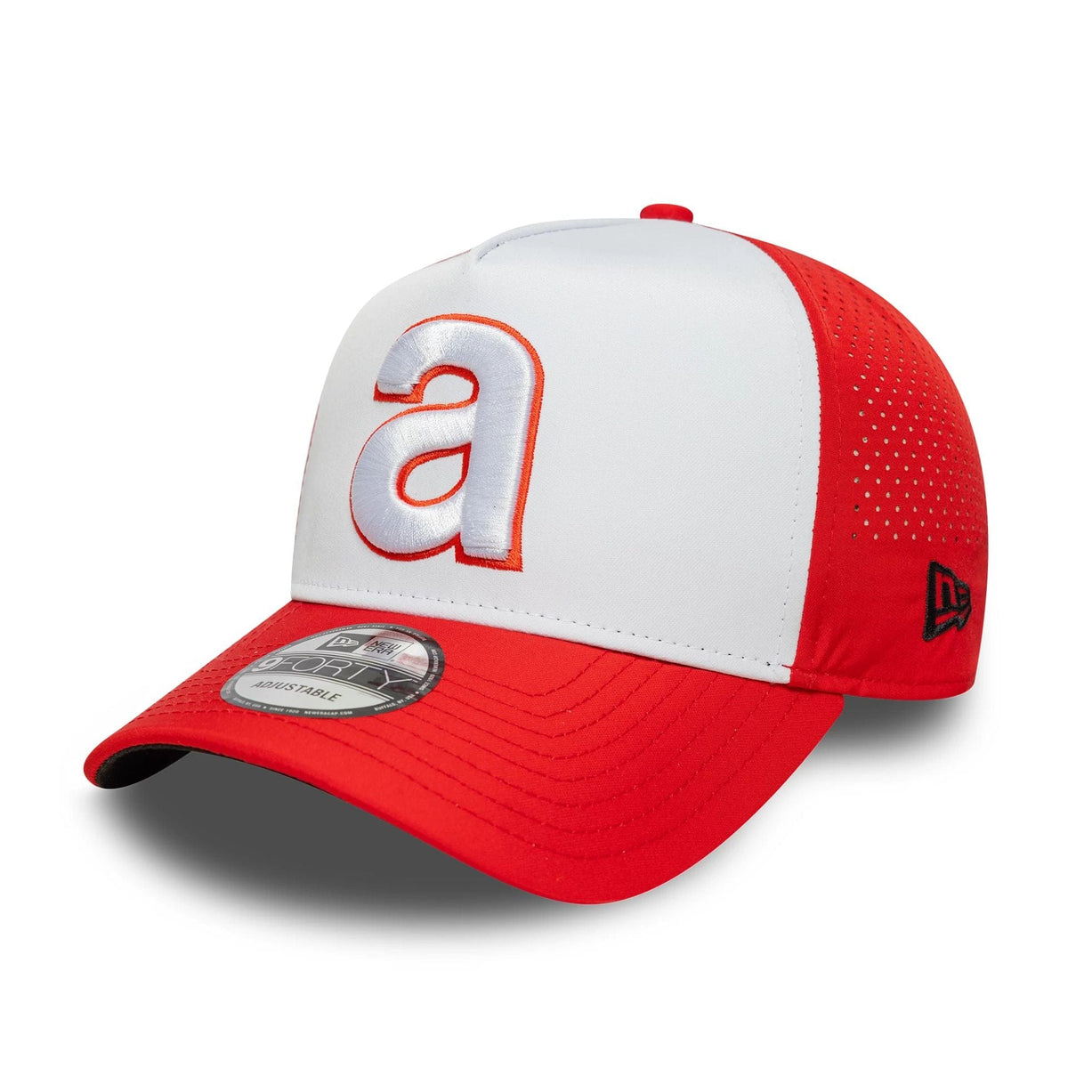 New Era Aprilia Embroidery Red 9FORTY A-Frame baseball sapka