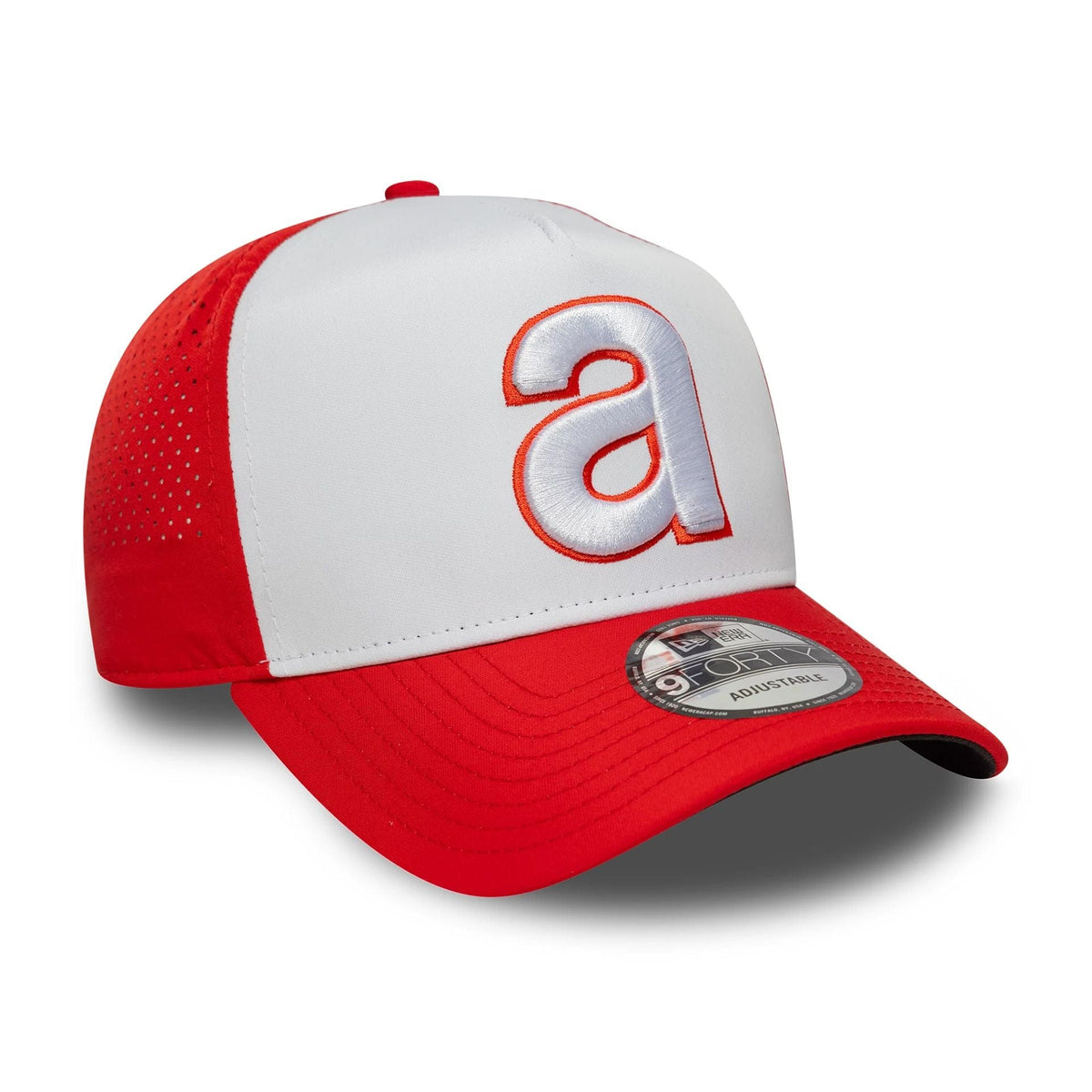 New Era Aprilia Embroidery Red 9FORTY A-Frame baseball sapka