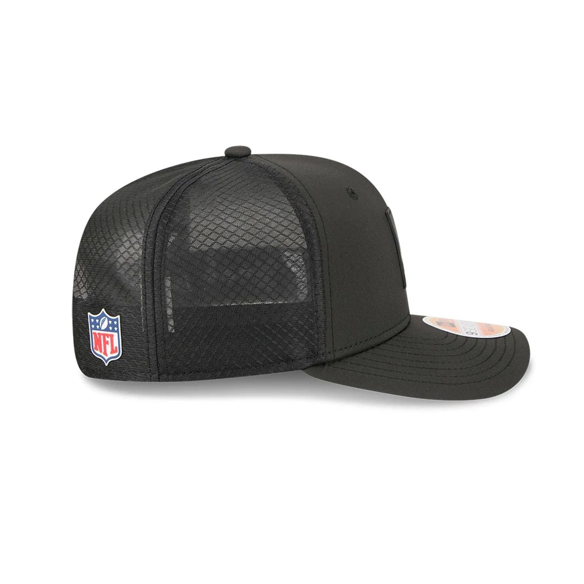 New Era Arizona Cardinals NFL Sideline 2025 Black 9SEVENTY Trucker Stretch Snap - baseball sapka
