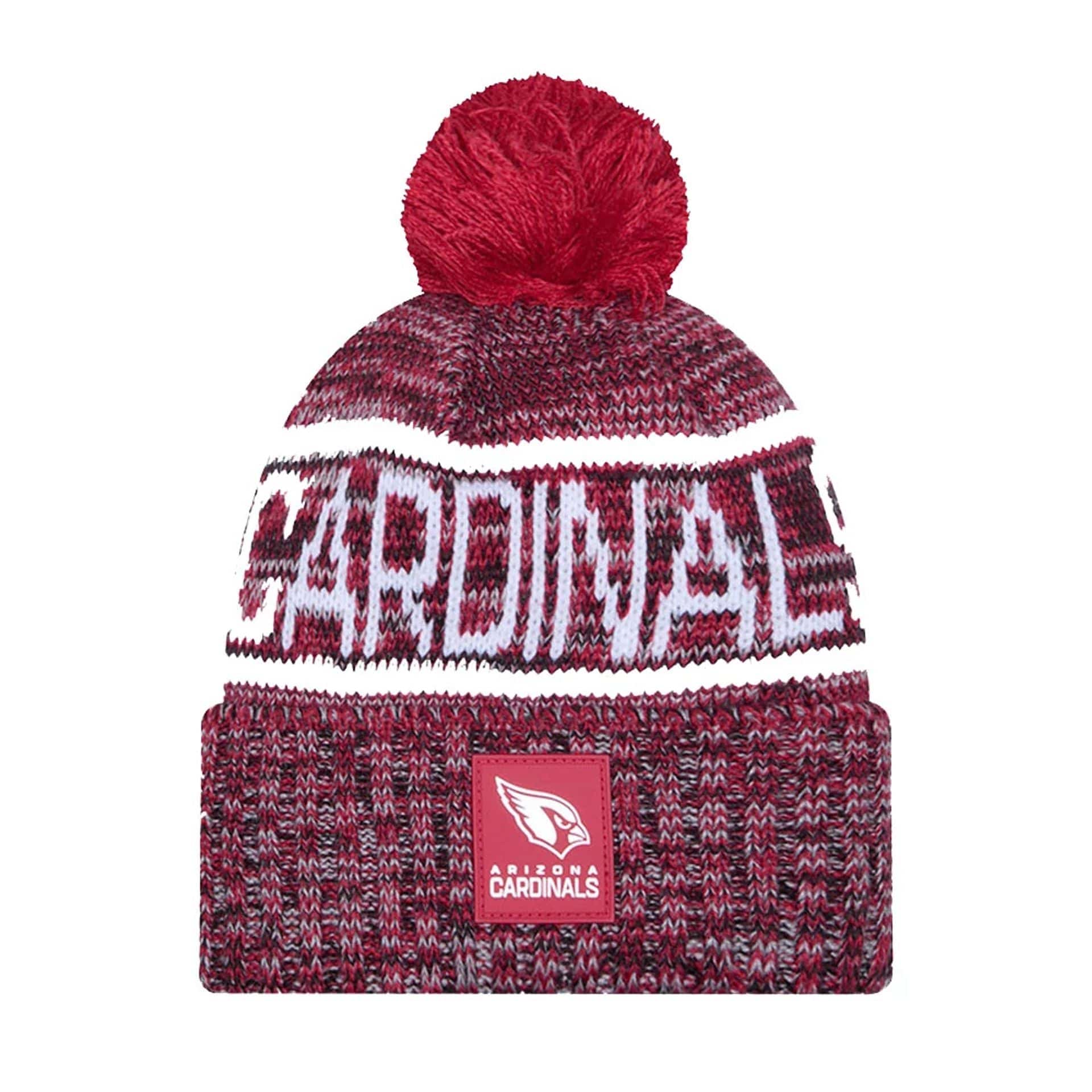 New Era Arizona Cardinals NFL Sideline Dark Red Sport Knit - kötött sapka