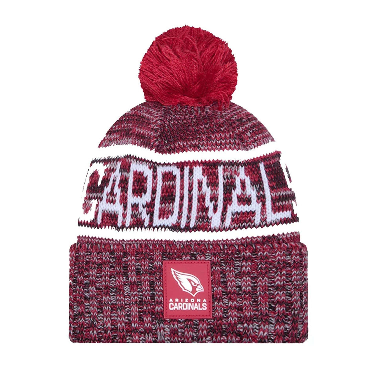 New Era Arizona Cardinals NFL Sideline Dark Red Sport Knit - kötött sapka