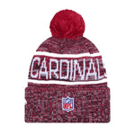 New Era Arizona Cardinals NFL Sideline Dark Red Sport Knit - kötött sapka