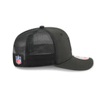 New Era Atlanta Falcons NFL Sideline 2025 Black 9SEVENTY Trucker Stretch Snap - baseball sapka