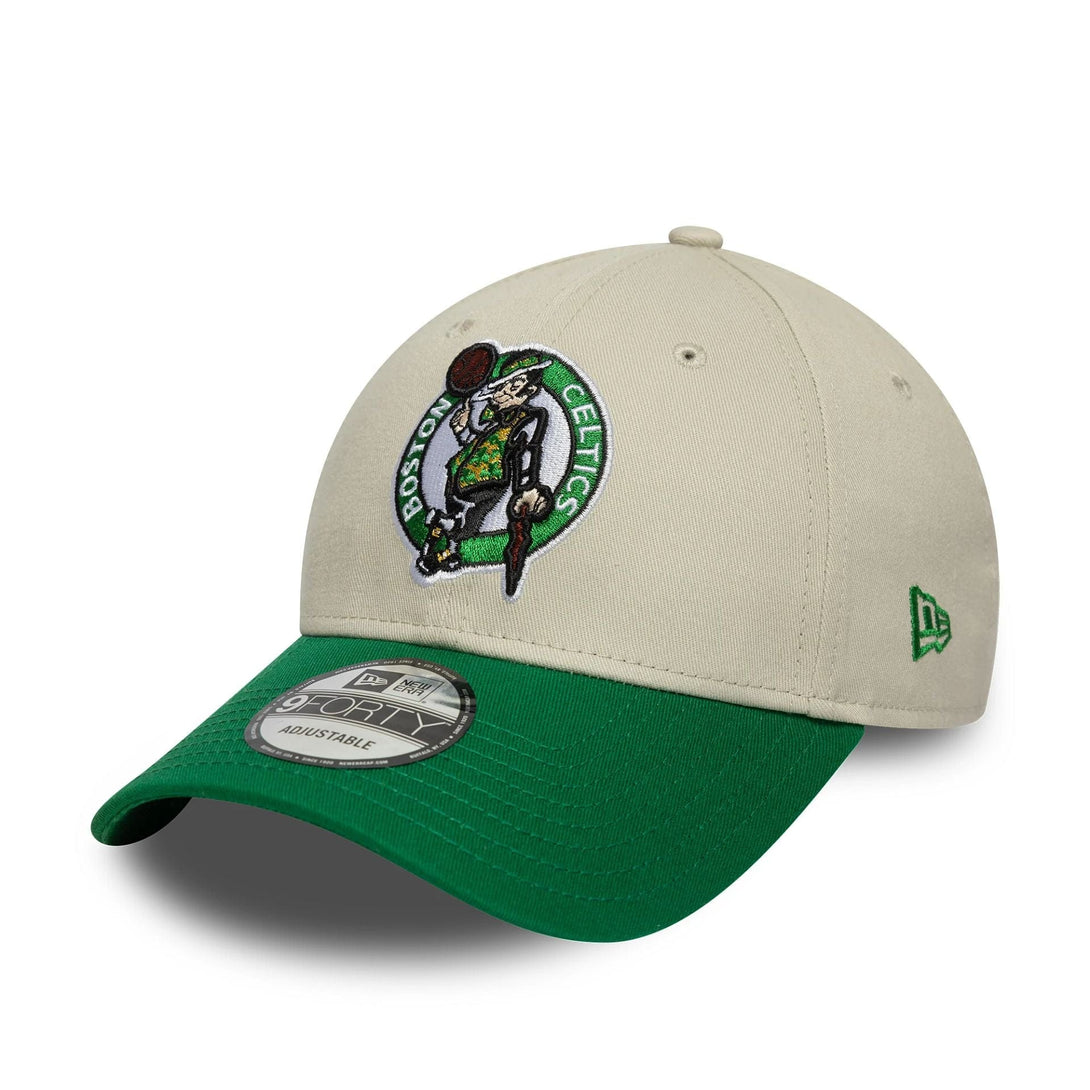 New Era Boston Celtics NBA Contrast Patch Cream 9FORTY baseball sapka - Sportmania.hu