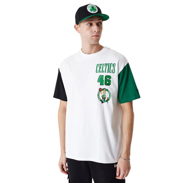 New Era Boston Celtics NBA Cut Sew White Oversized Póló - Sportmania.hu