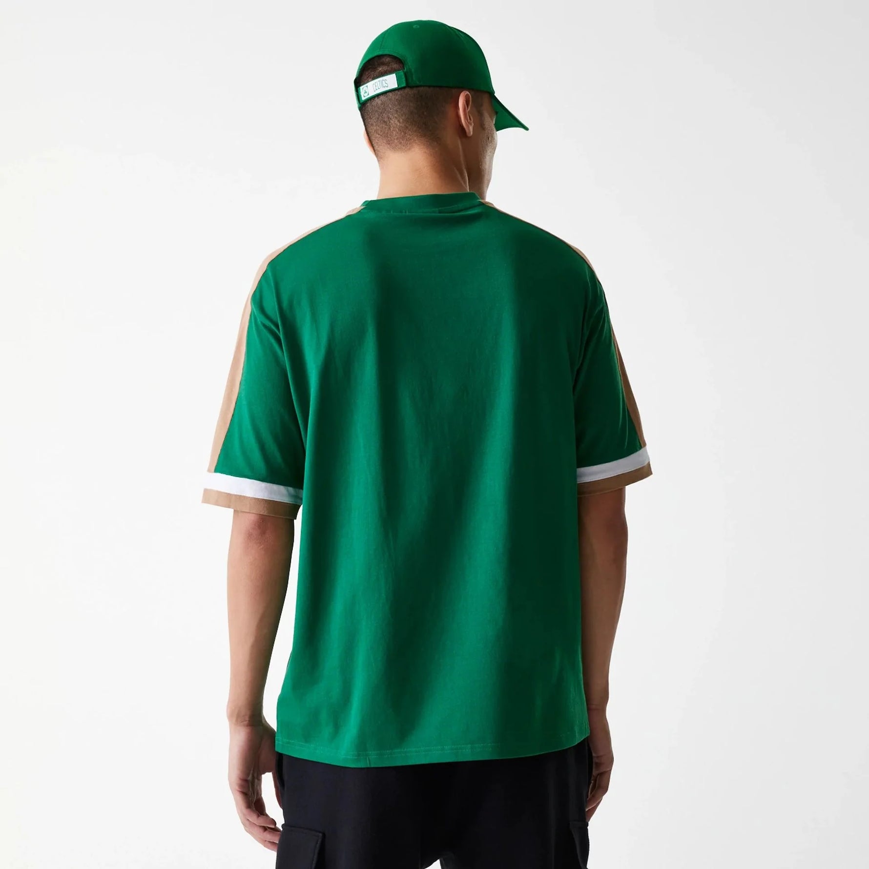 New Era Boston Celtics NBA Panel Green Oversized Póló - Sportmania.hu