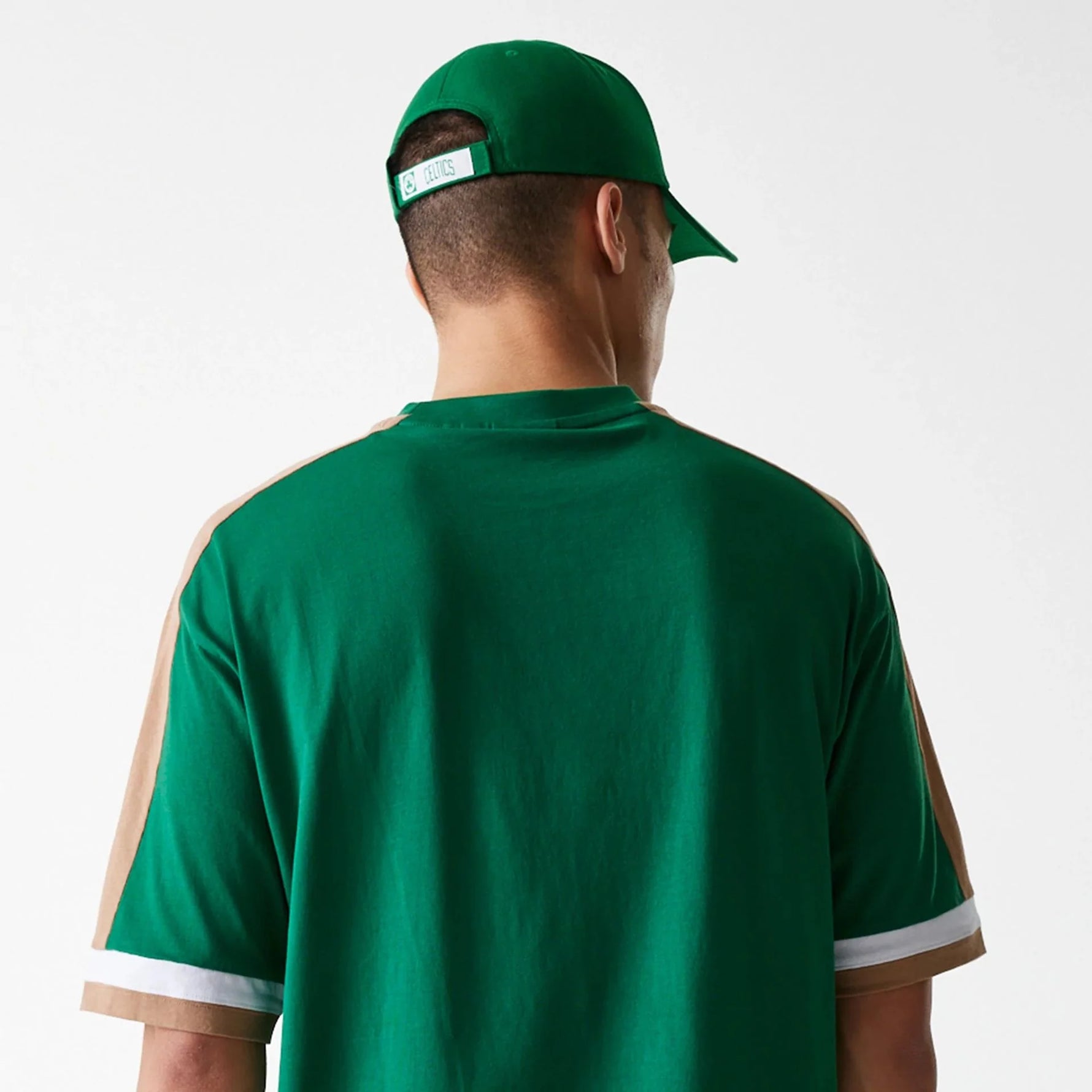 New Era Boston Celtics NBA Panel Green Oversized Póló - Sportmania.hu