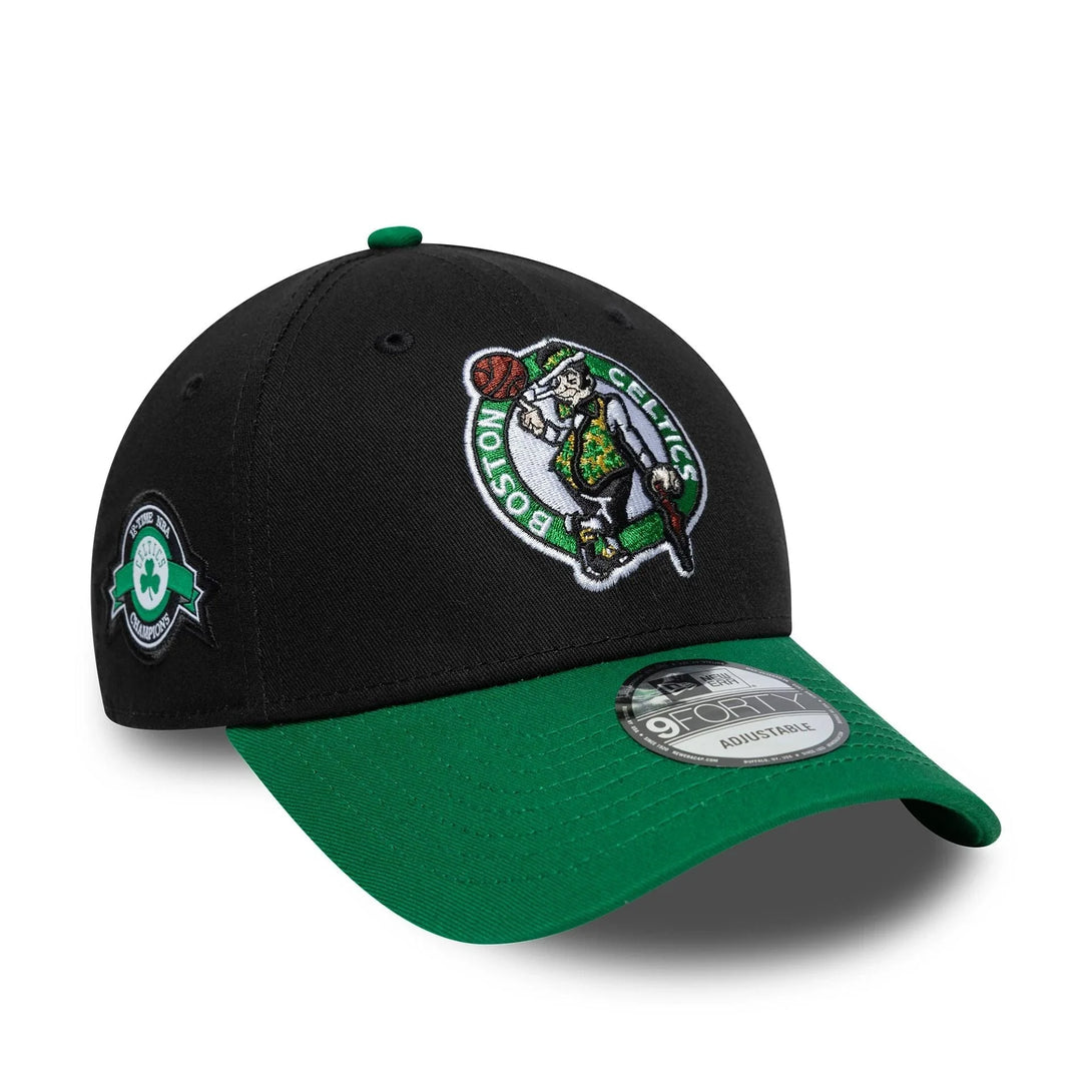 New Era Boston Celtics NBA Side Patch Black 9FORTY baseball sapka - Sportmania.hu