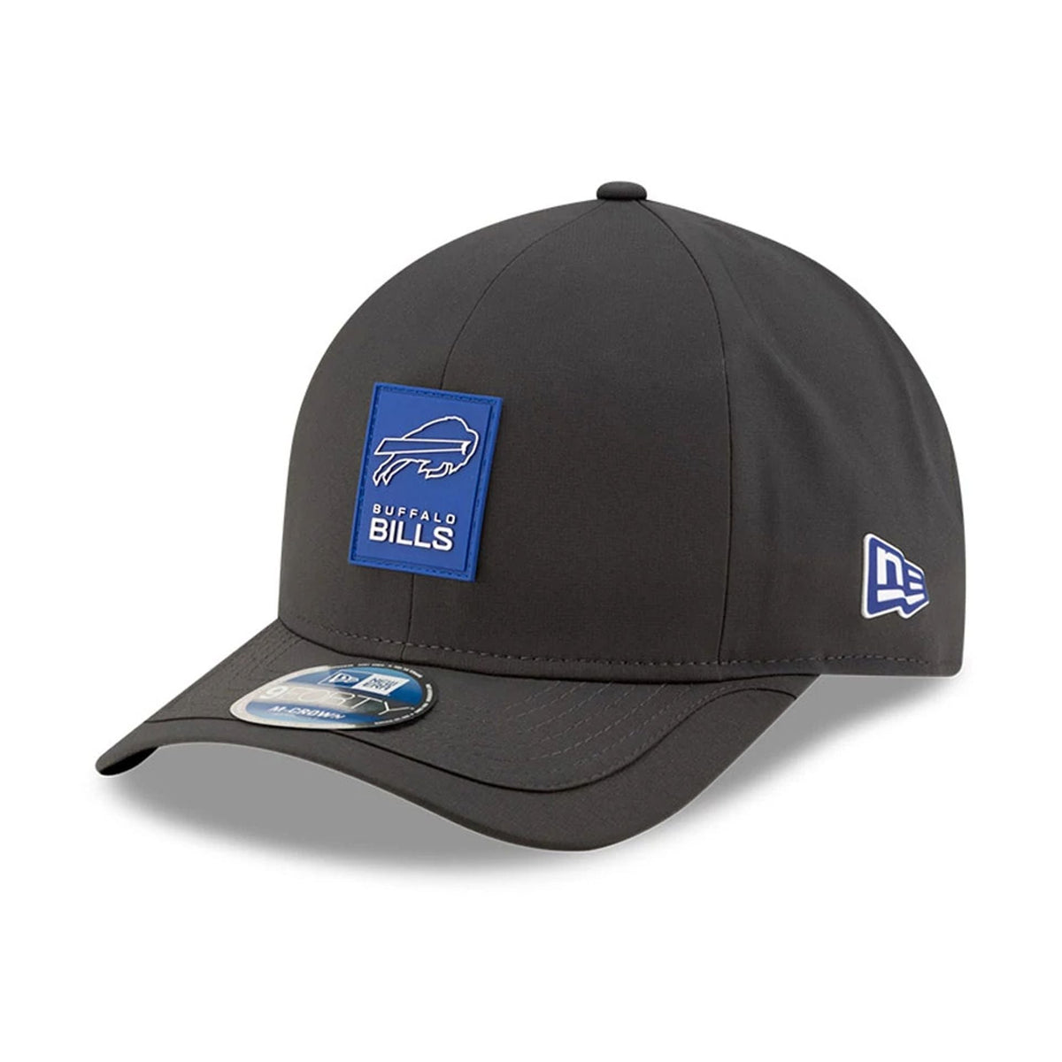 New Era Buffalo Bills NFL Sideline 2025 Charcoal 9FORTY M-Crown - baseball sapka