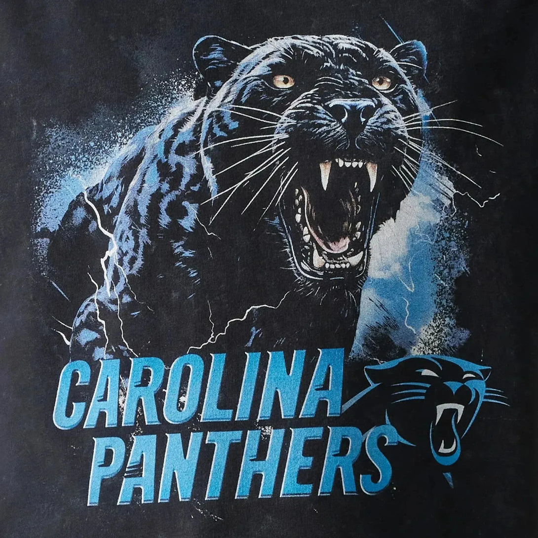 New Era Carolina Panthers NFL Games Premium Apparel Black Oversized póló - Sportmania.hu