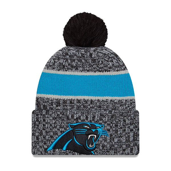 New Era Carolina Panthers NFL Sideline 2023 Black Bobble kötött sapka - Sportmania.hu