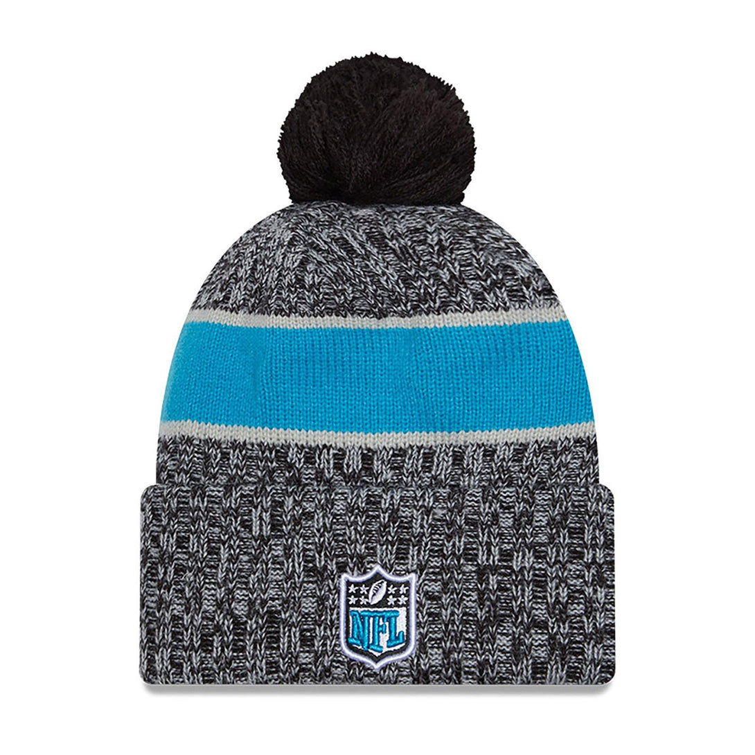 New Era Carolina Panthers NFL Sideline 2023 Black Bobble kötött sapka - Sportmania.hu