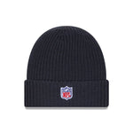 New Era Carolina Panthers NFL Sideline Charcoal Cuff Knit - kötött sapka