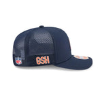 New Era Chicago Bears NFL Sideline 2025 Navy 9SEVENTY Trucker Stretch Snap - baseball sapka