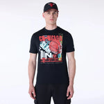 New Era Chicago Bulls Basketball Graphic Black póló - Sportmania.hu