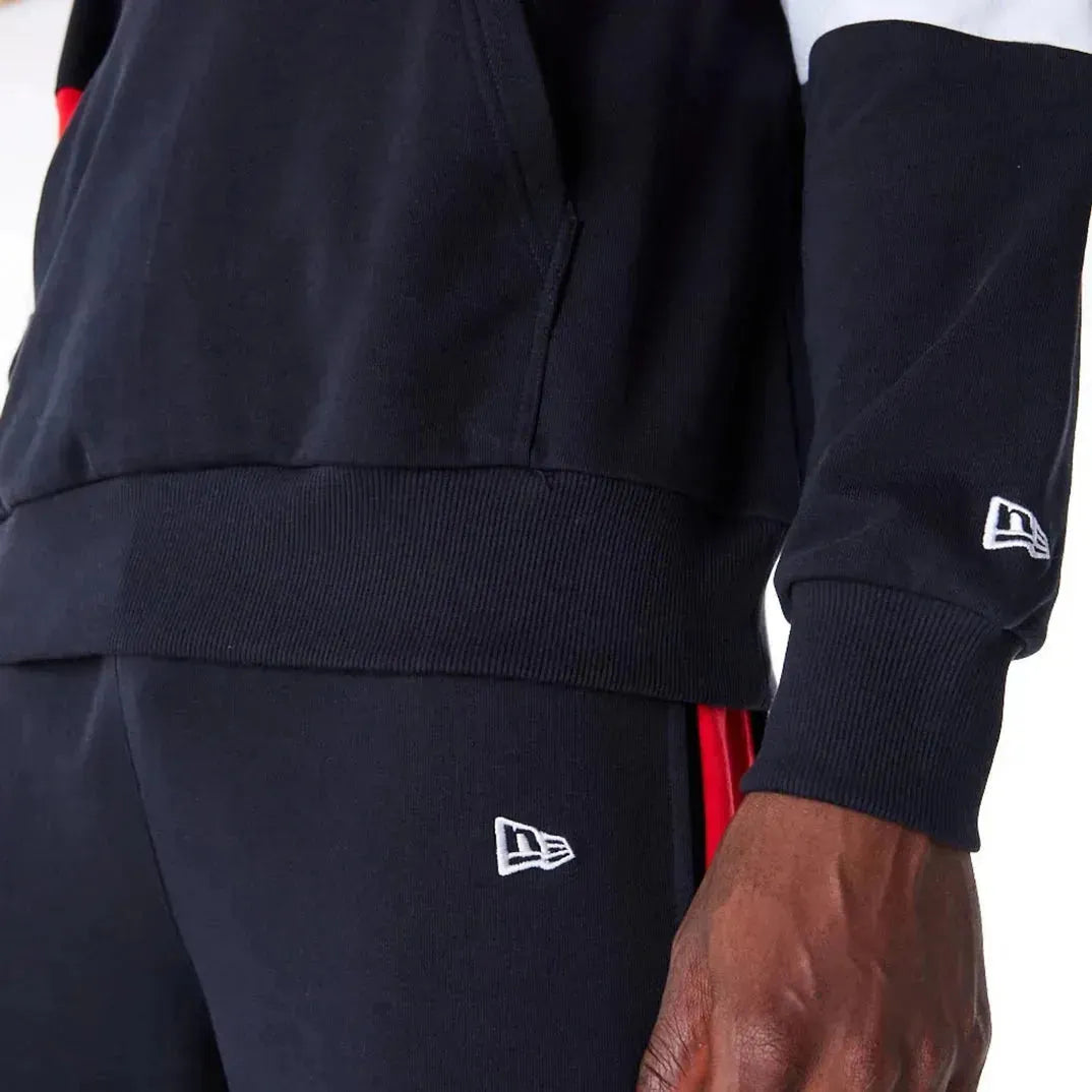 New Era Chicago Bulls Colour Block Black kapucnis pulóver - Sportmania.hu