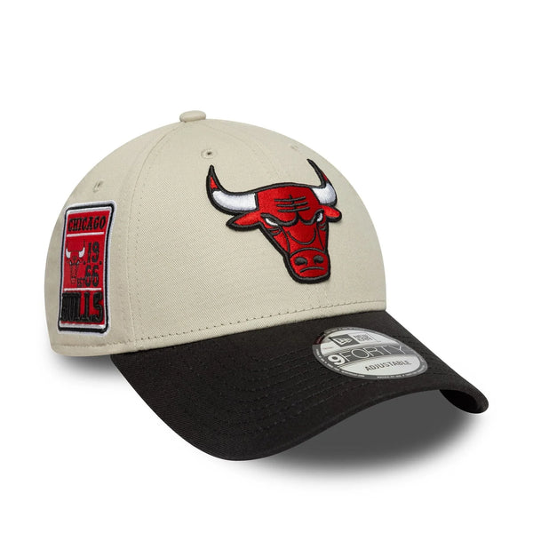 New Era Chicago Bulls NBA Contrast Patch Cream 9FORTY baseball sapka - Sportmania.hu