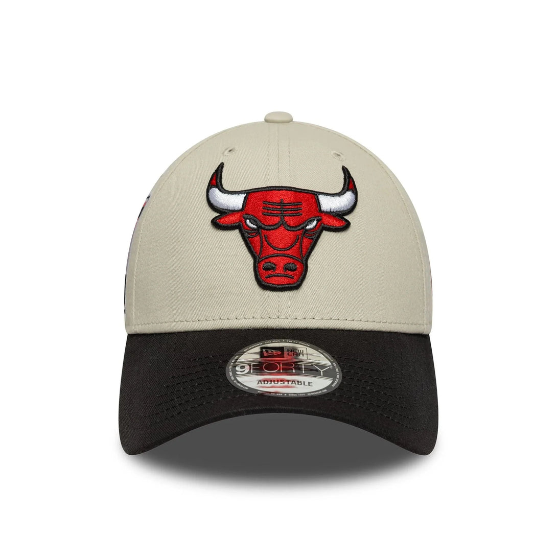 New Era Chicago Bulls NBA Contrast Patch Cream 9FORTY baseball sapka - Sportmania.hu