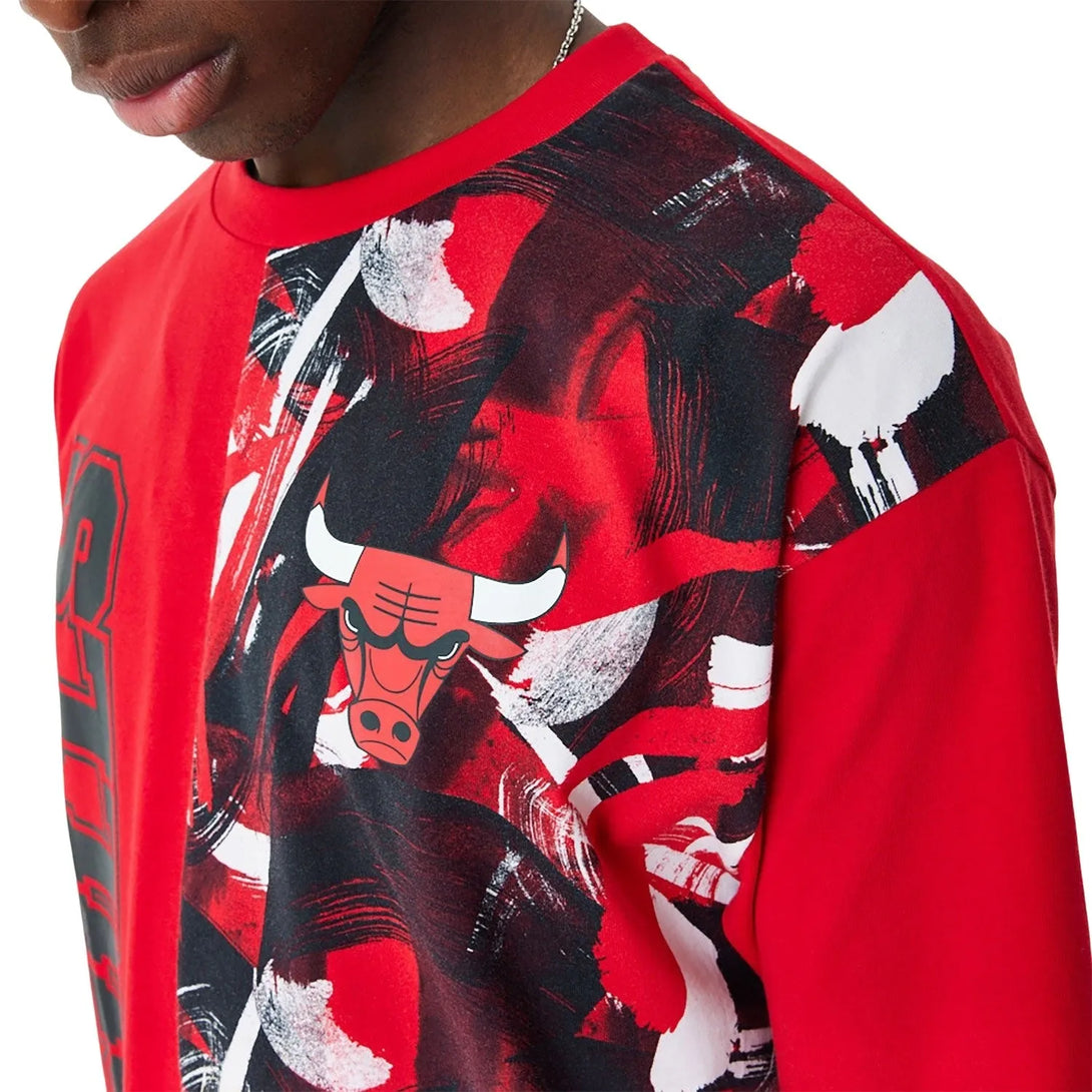 New Era Chicago Bulls NBA Cut and Sew Oversized Póló - Sportmania.hu