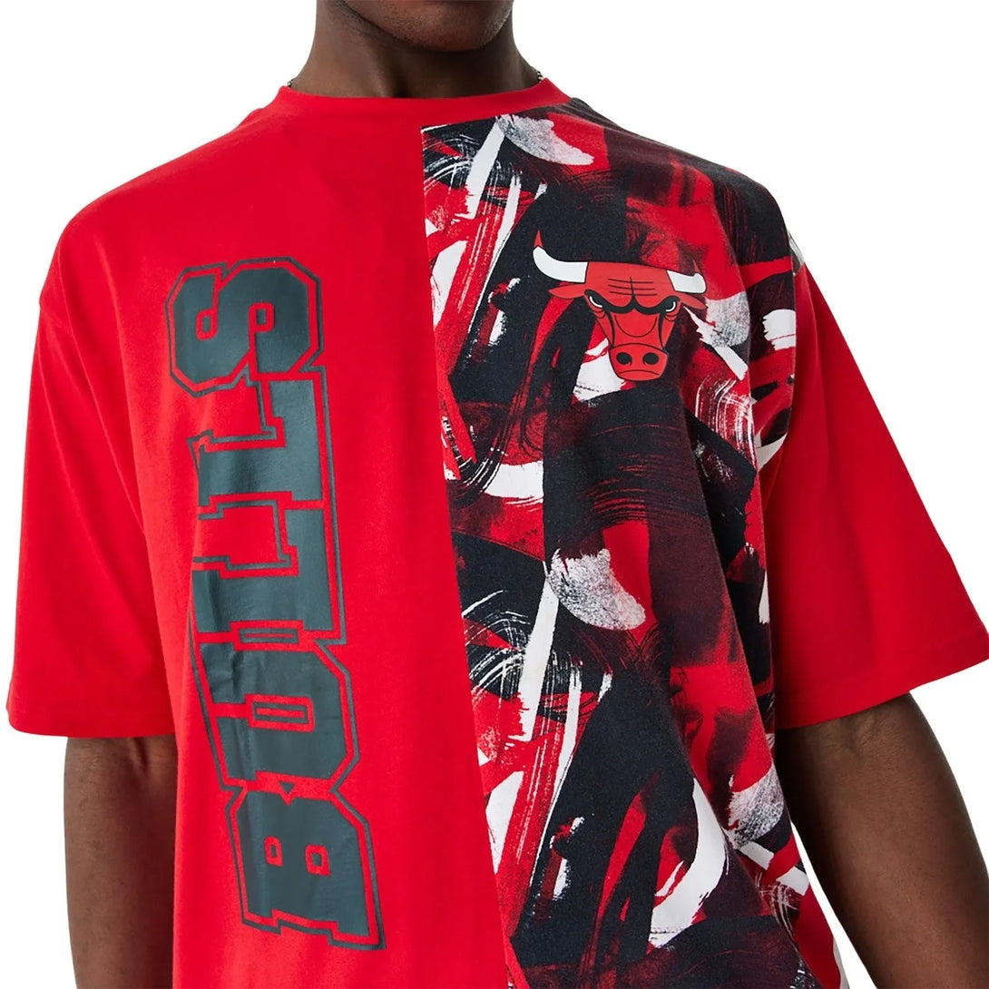 New Era Chicago Bulls NBA Cut and Sew Oversized Póló - Sportmania.hu