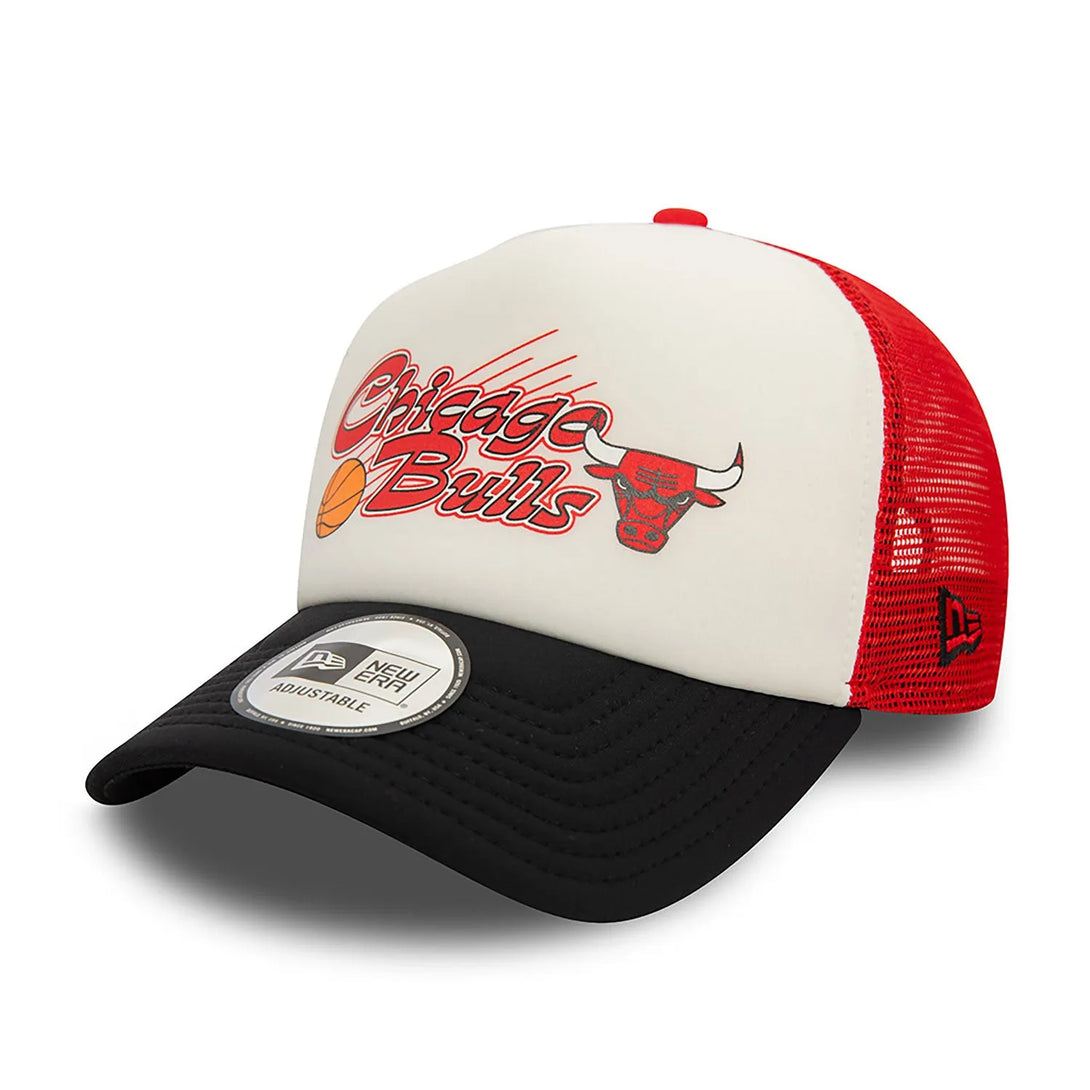 New Era Chicago Bulls NBA Graphic Red 9FORTY E-Frame Trucker sapka Baseball sapka - Sportmania.hu