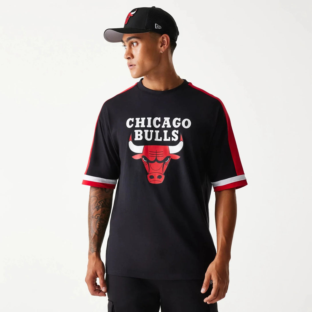 New Era Chicago Bulls NBA Panel Black Oversized póló - Sportmania.hu