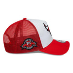 New Era Chicago Bulls NBA Side Patch Red 9FORTY A-Frame Trucker sapka