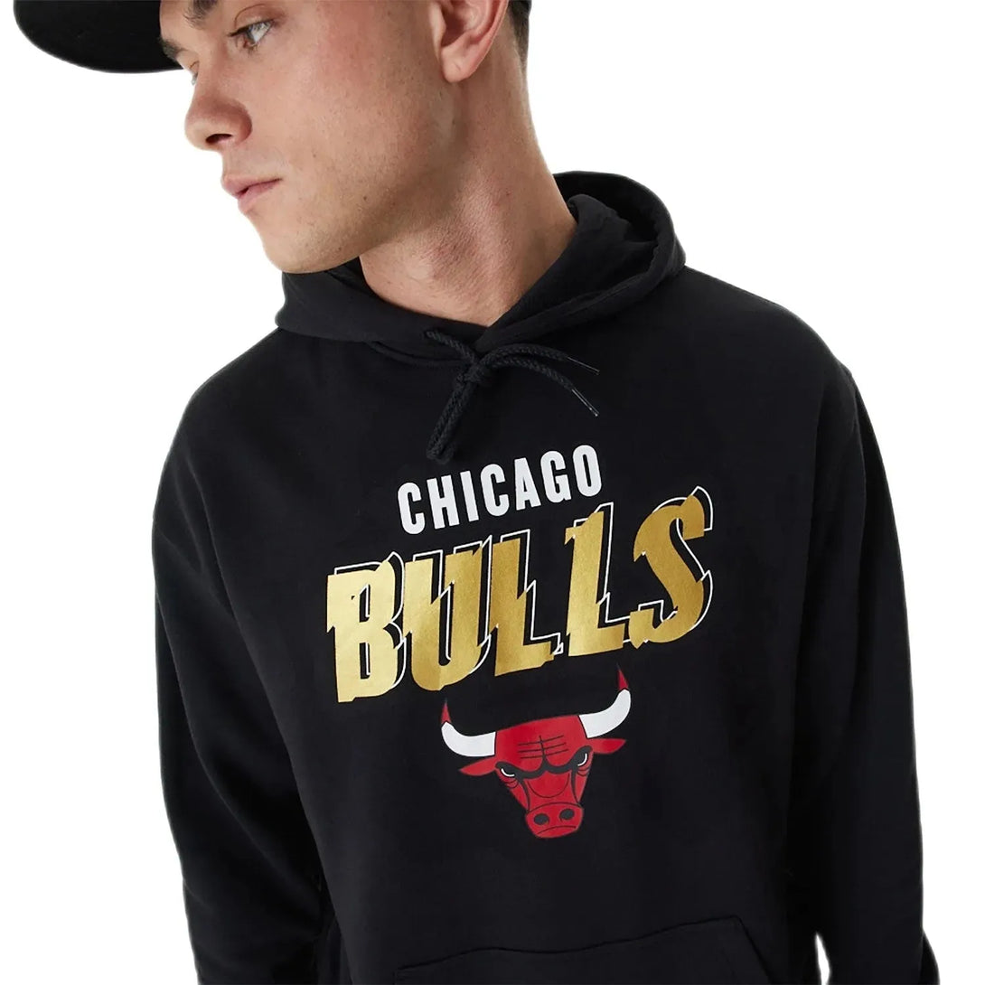 New Era Chicago Bulls Team Script Oversized kapucnis pulóver - Sportmania.hu