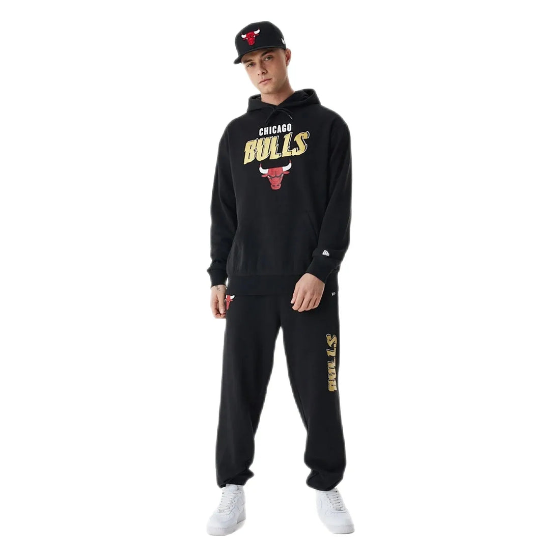New Era Chicago Bulls Team Script Oversized kapucnis pulóver - Sportmania.hu