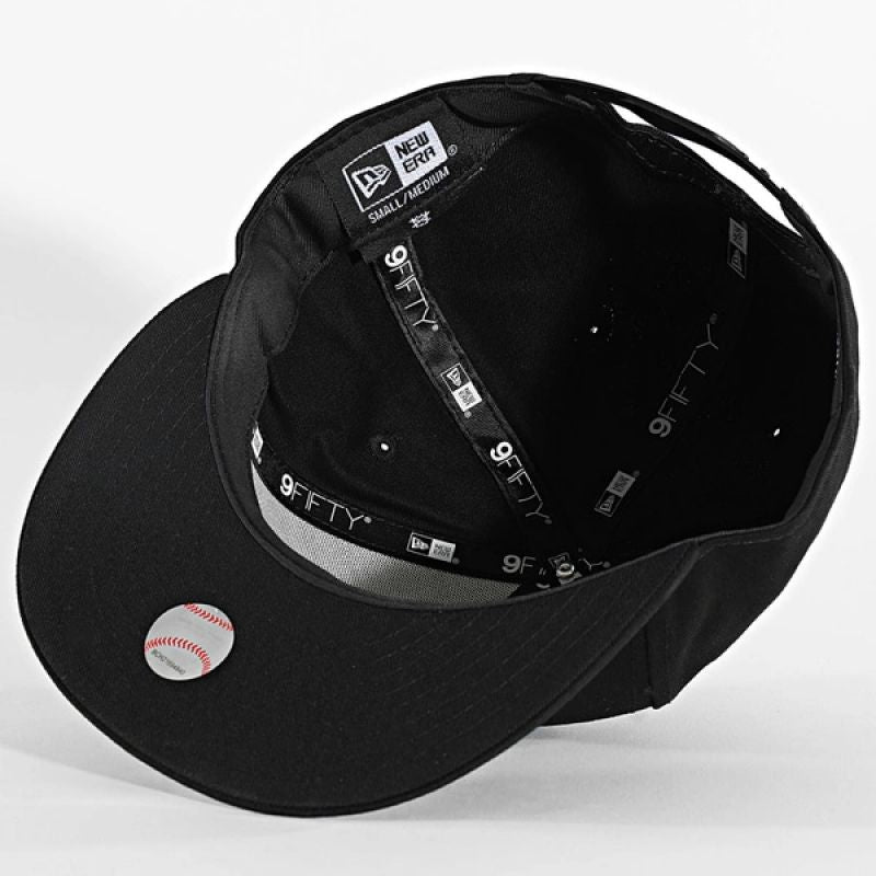New Era Chicago Sox Fashionable Sports Full-Cap Cap fekete kötött sapka