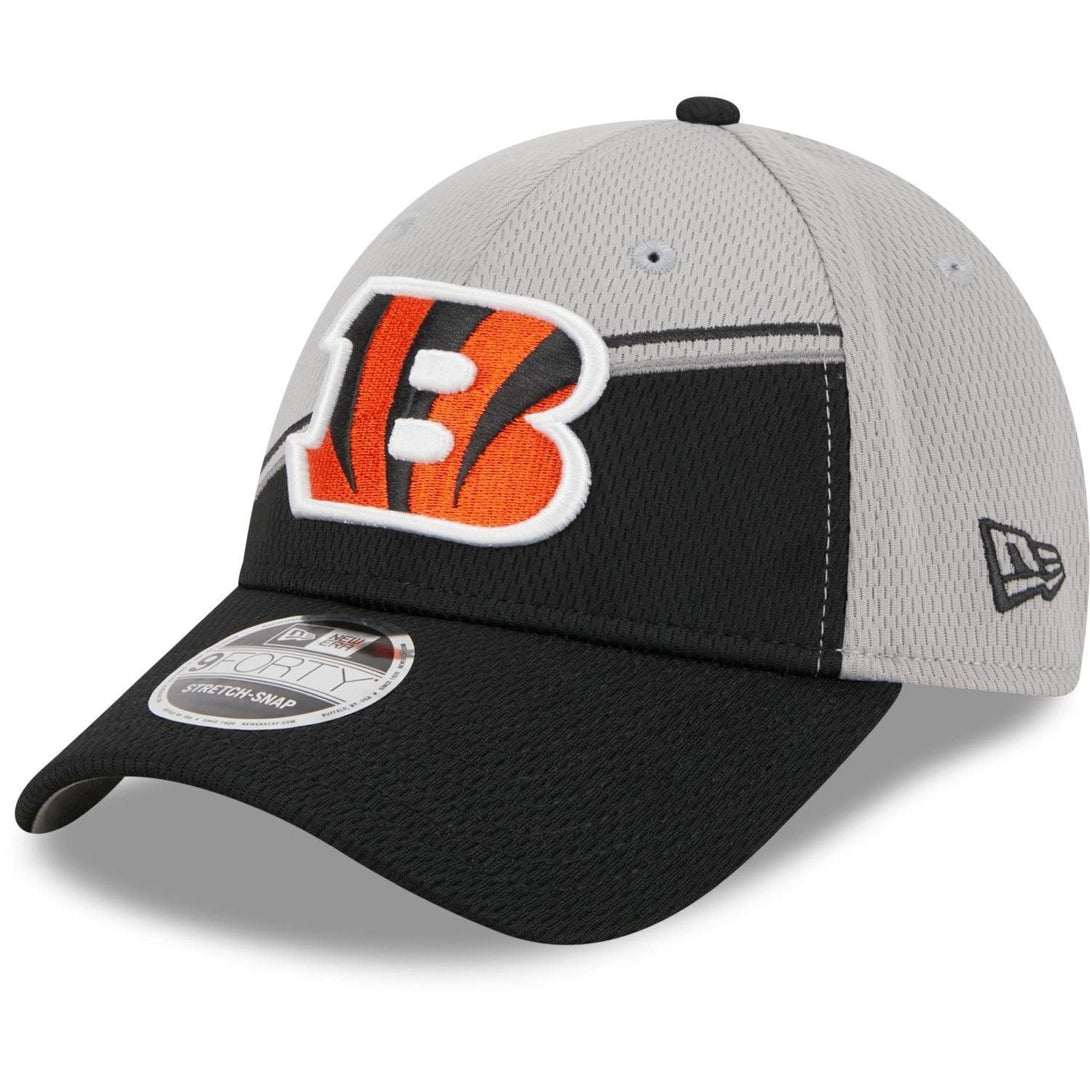 New Era Cincinnati Bengals NFL Sideline 2023 Grey 9FORTY Stretch Snap Baseball sapka - Sportmania.hu