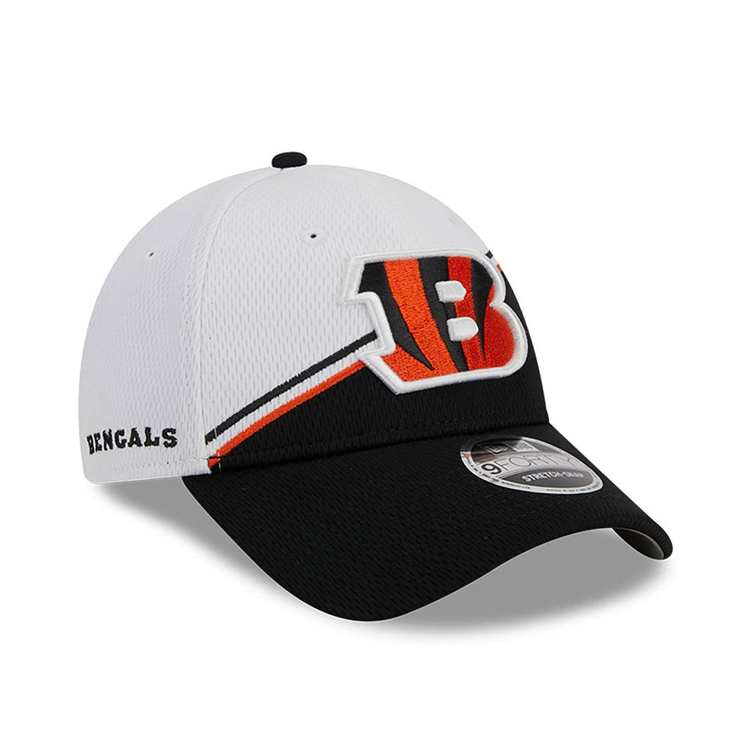 New Era Cincinnati Bengals NFL Sideline 2023 White 9FORTY Stretch Snap Baseball sapka - Sportmania.hu