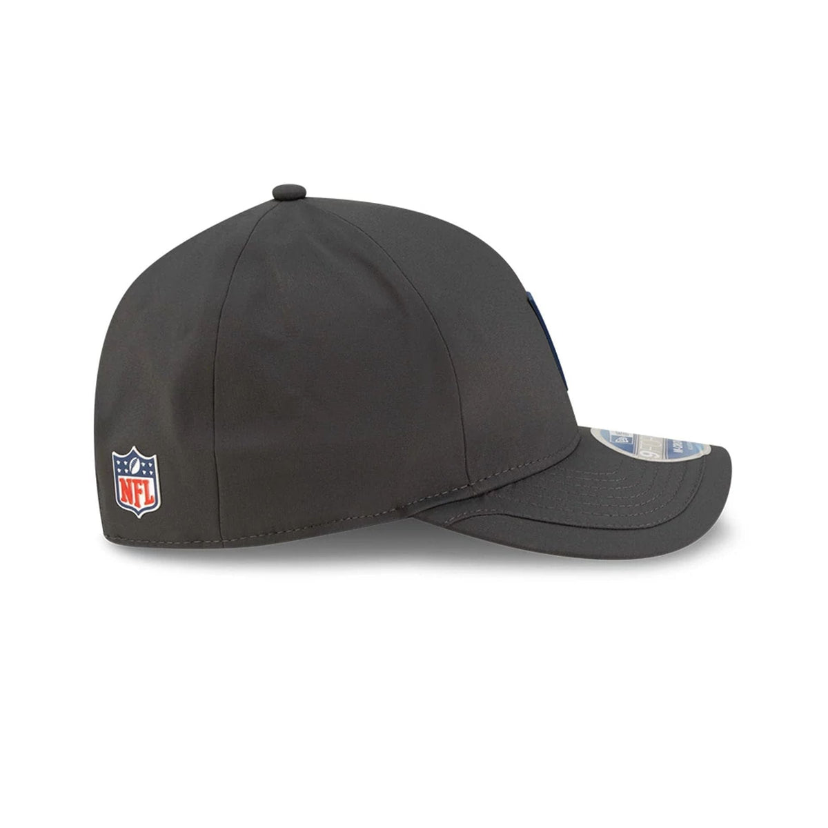 New Era Dallas Cowboys NFL Sideline 2025 Charcoal 9FORTY M-Crown - baseball sapka