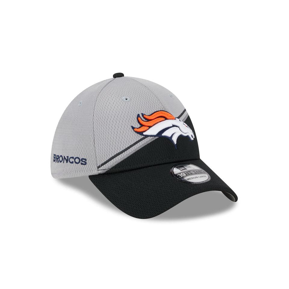 New Era Denver Broncos NFL Sideline 2023 Grey 39THIRTY Stretch Fit Baseball sapka - Sportmania.hu